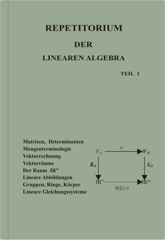 Repetitorium der Linearen Algebra, Teil 1, Ebook, 71-7 LA1-E